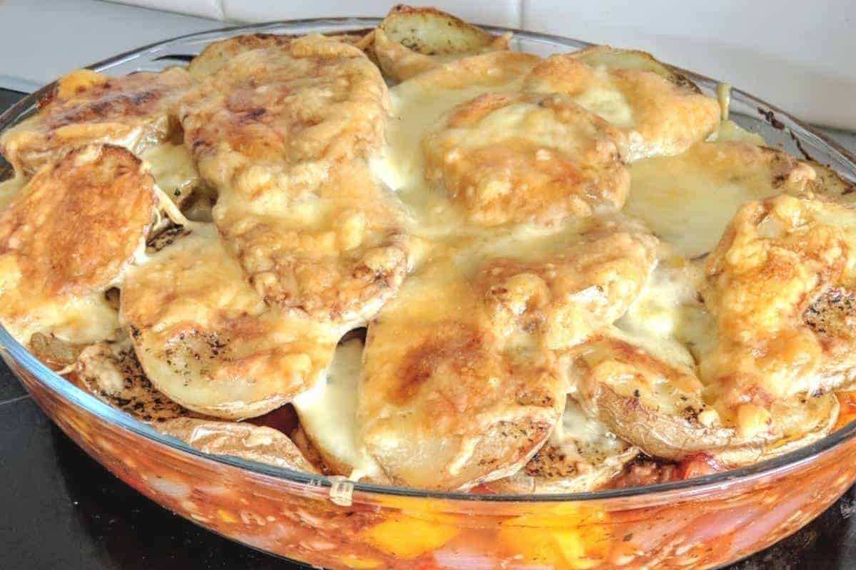 Healthy Cowboy Potato Bake For All The Family