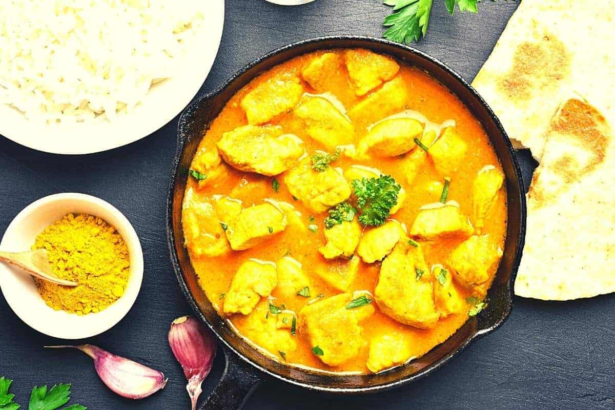 Mild chicken curry