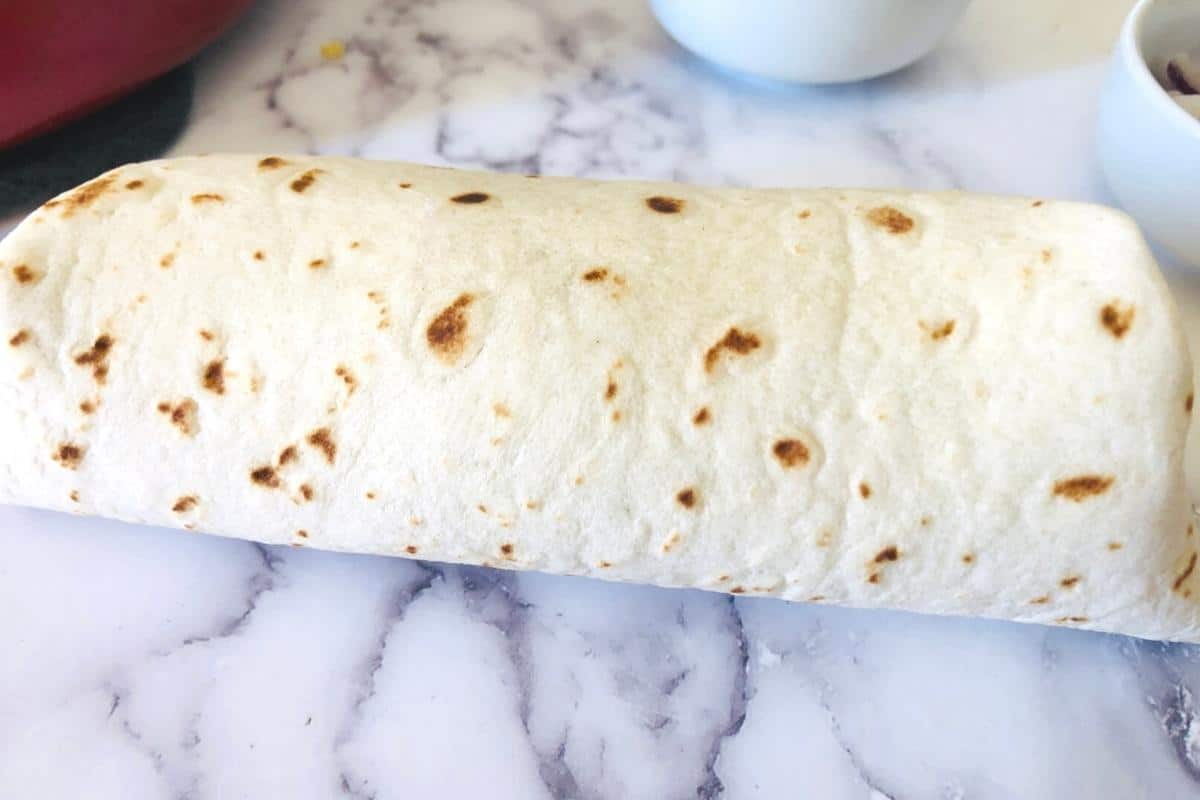 rolling tortillas