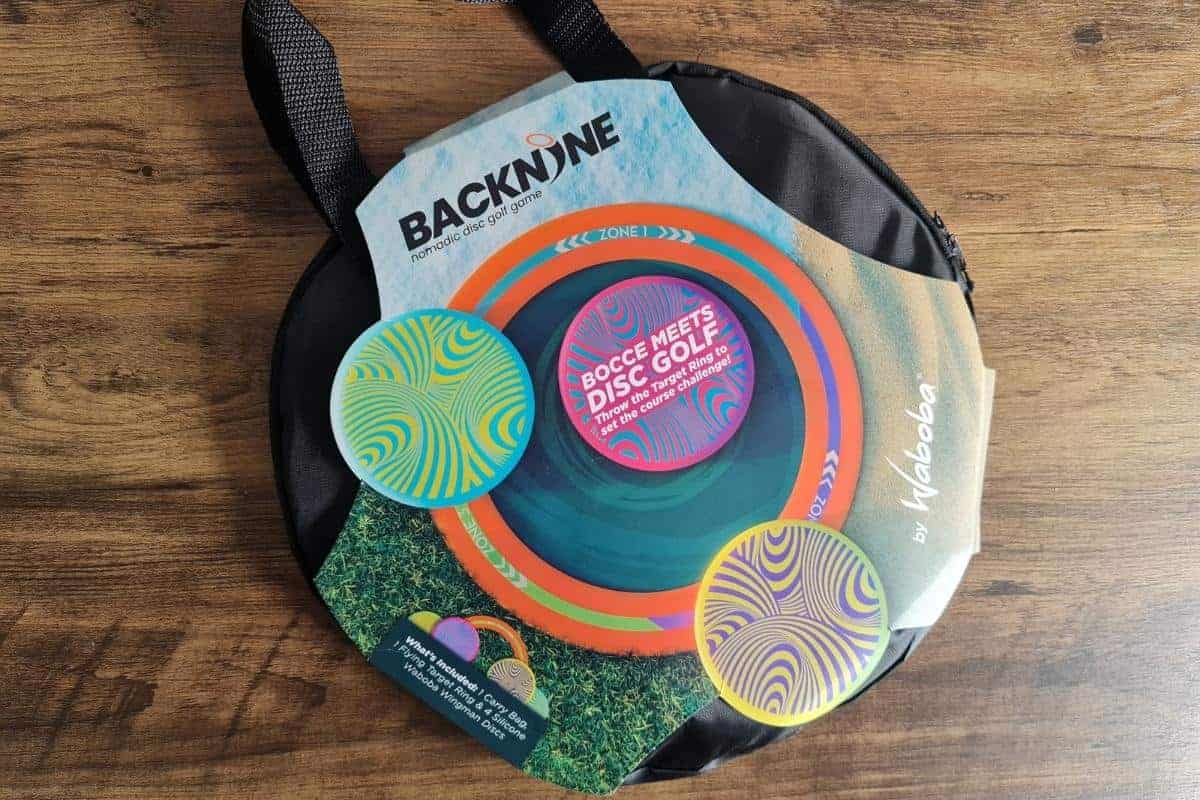 a bag with a logo on it