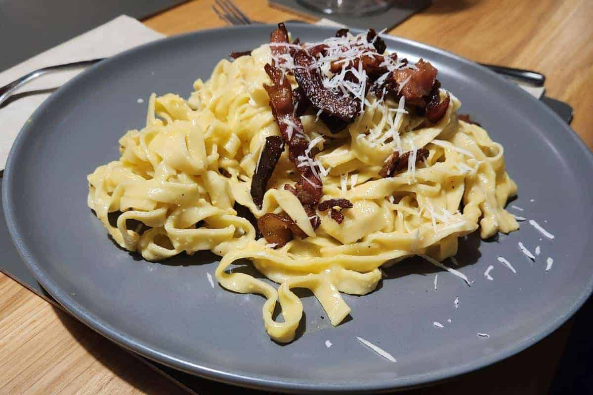 bacon carbonara