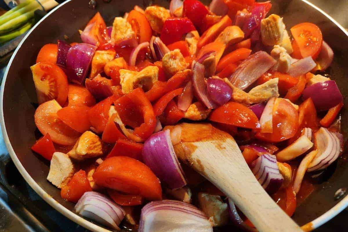 making a Malaysian curry