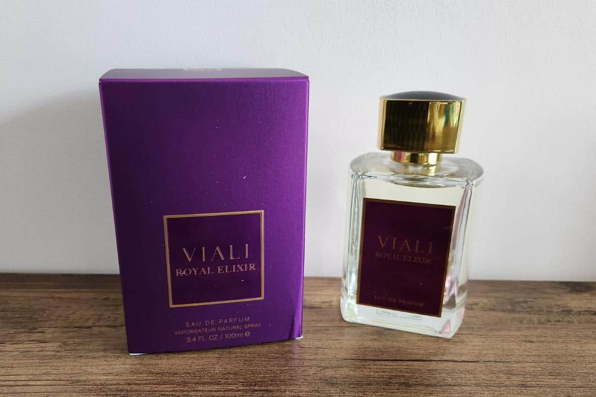 Bottle of Viali perfume
