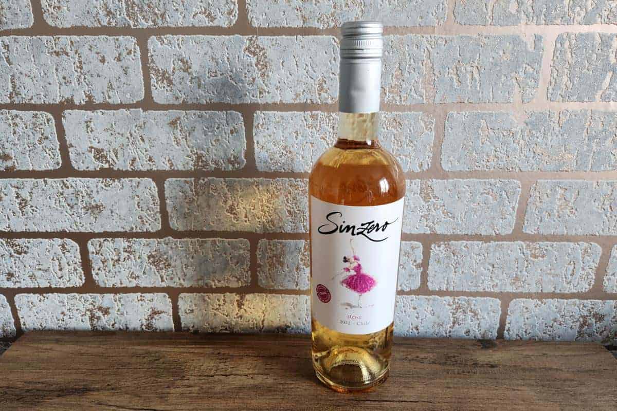 alcohol free rose wine