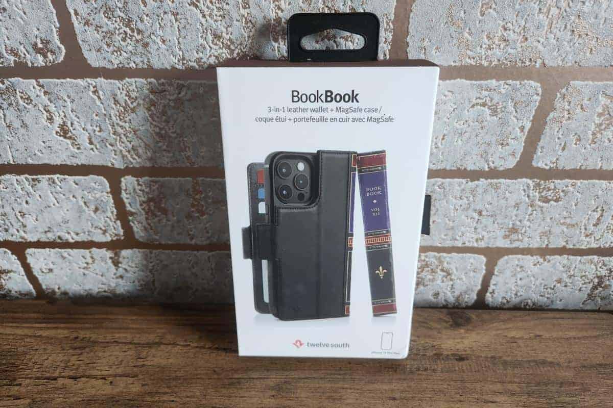 BookBook an iphone case which looks like a book.