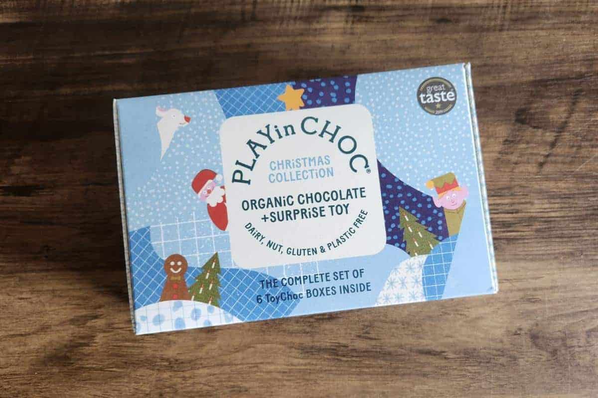 Play in Choc toy and chocolate set.