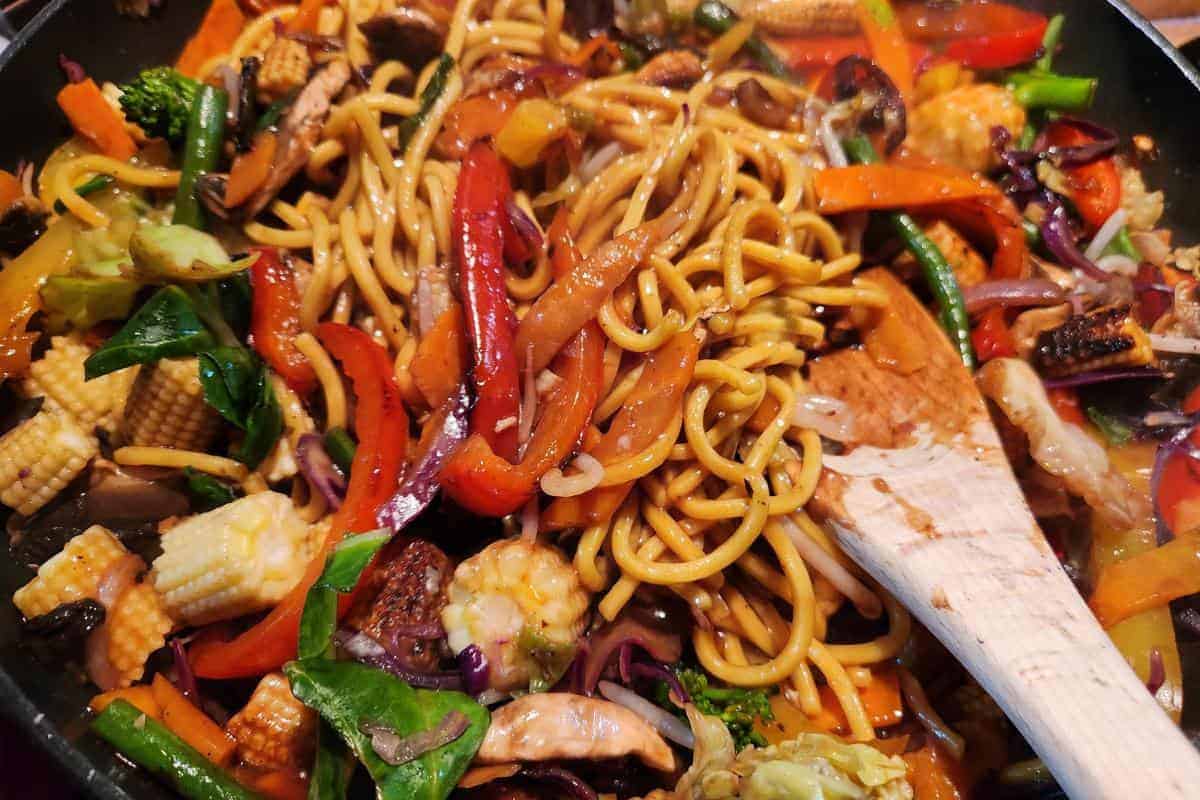 Singapore chow mein
