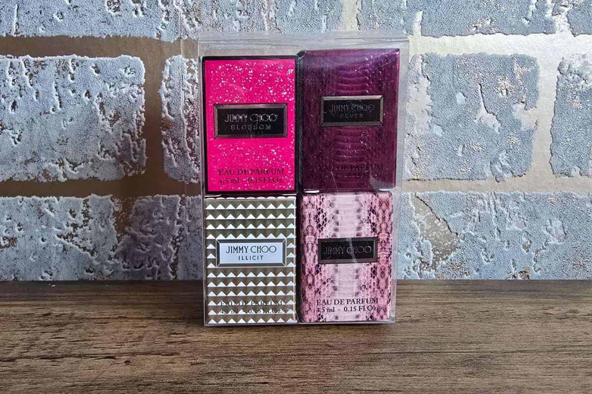 Jimmy Choo Miniature perfumes.