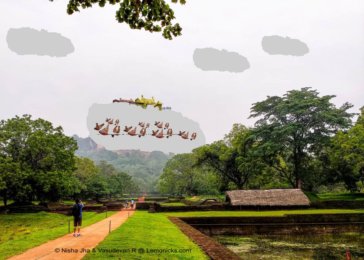 15 Best Things to Do in Kandy : Unforgettable Experiences 24 Vasu's imagination of how the sigiriya rock would have looked in its heydays.