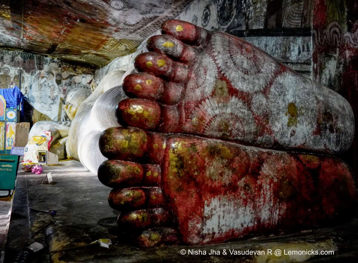 5 Top UNESCO World Heritage Sites in Sri Lanka 15 Cave number one Reclining posture Parinirvana Unesco World Heritage Site Sri Lanka