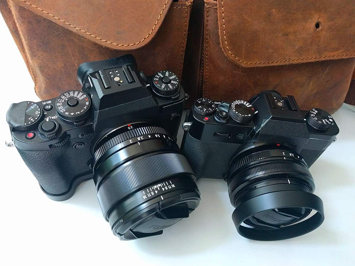 xf18mm e xt10 primo giorno