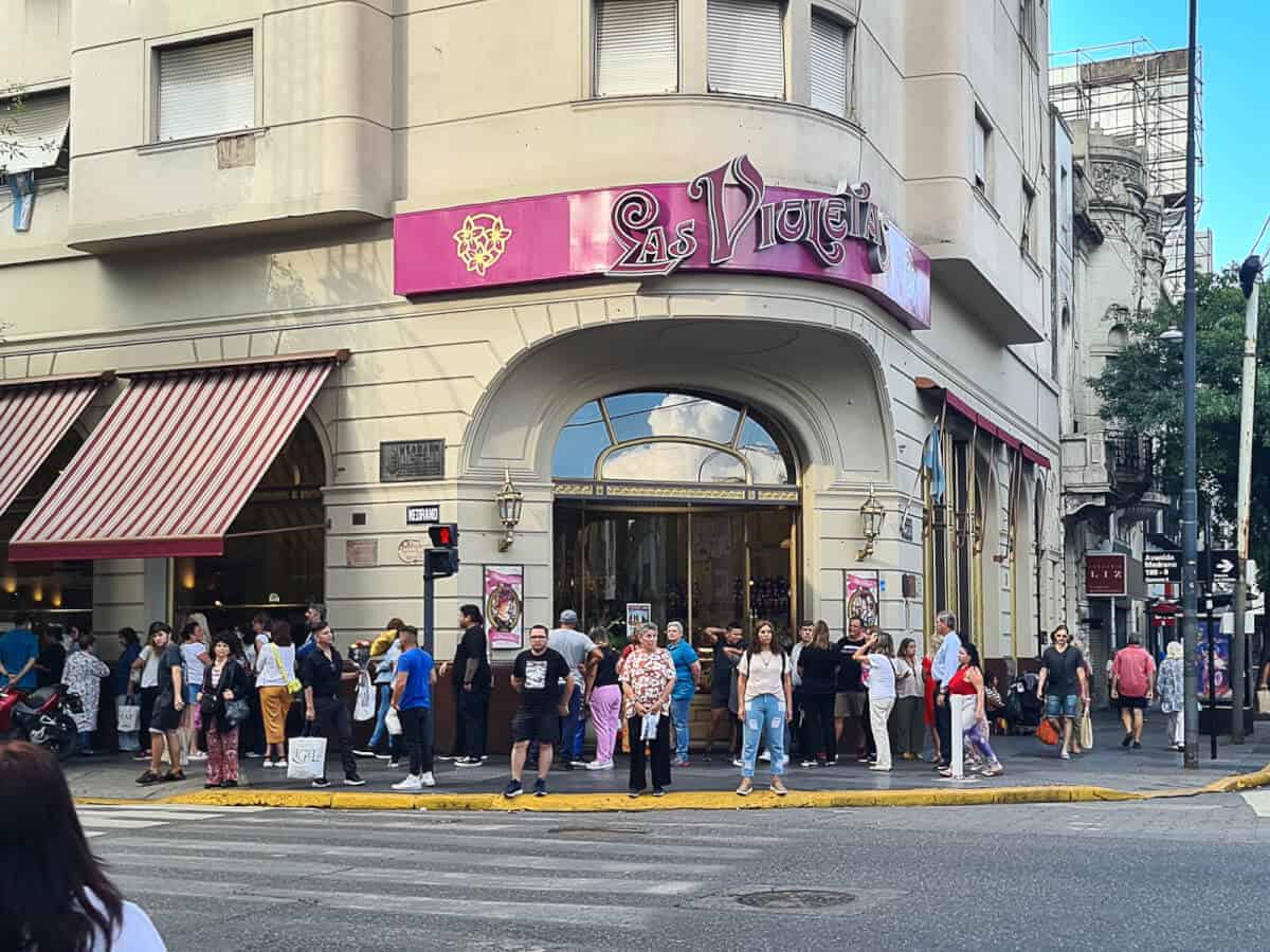 Cafe Las Violetas Buenos Aires
