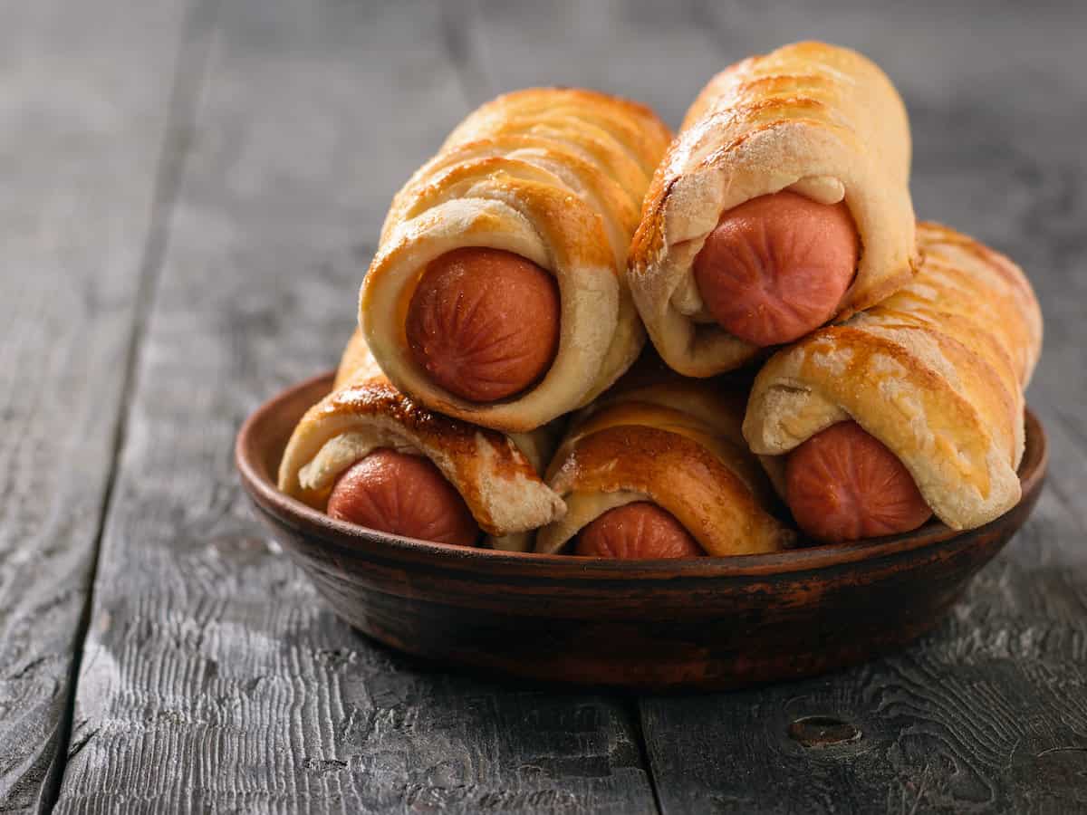 Polish pigs in a blanket is a popular favorite.