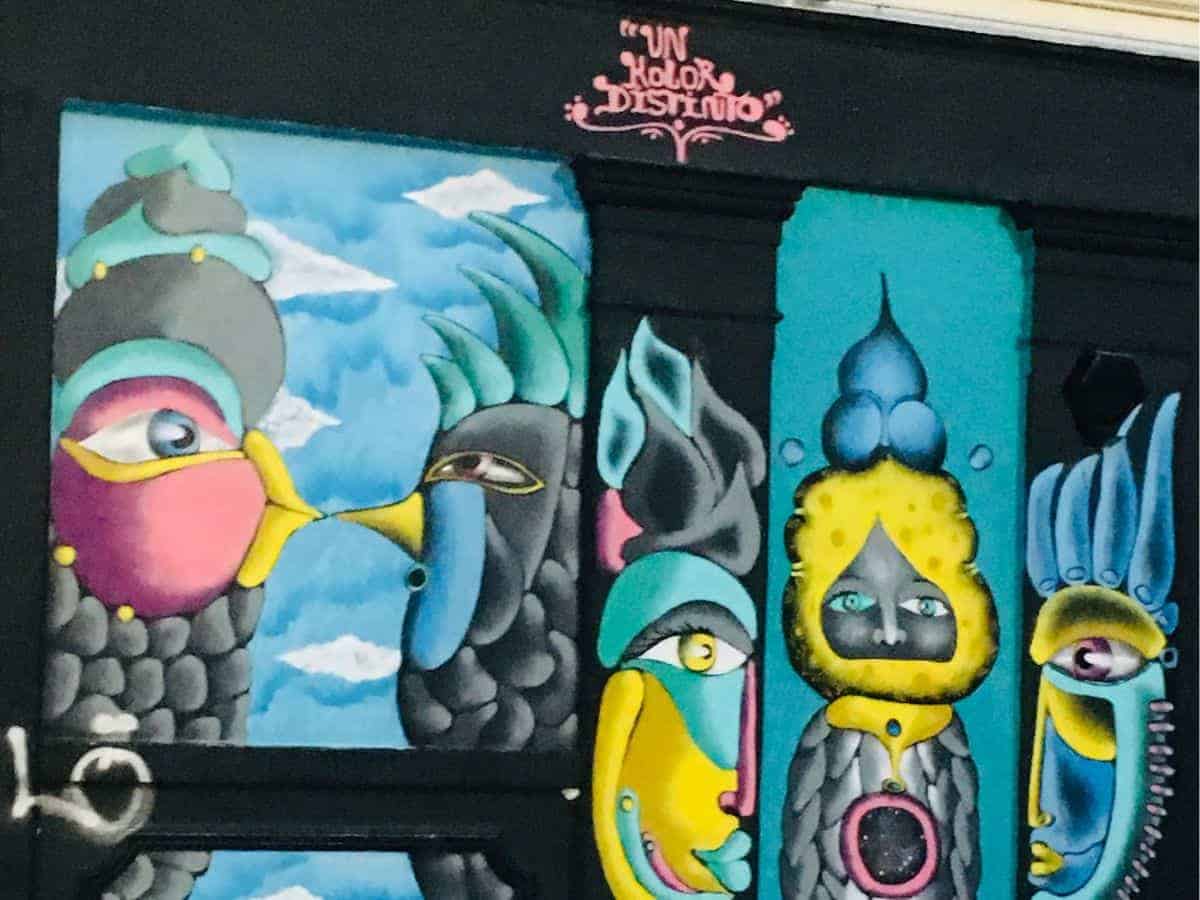 6 Great Things to Do in East End London, England Things to Do in East End London in England. Image of bright coloured street art on a building
