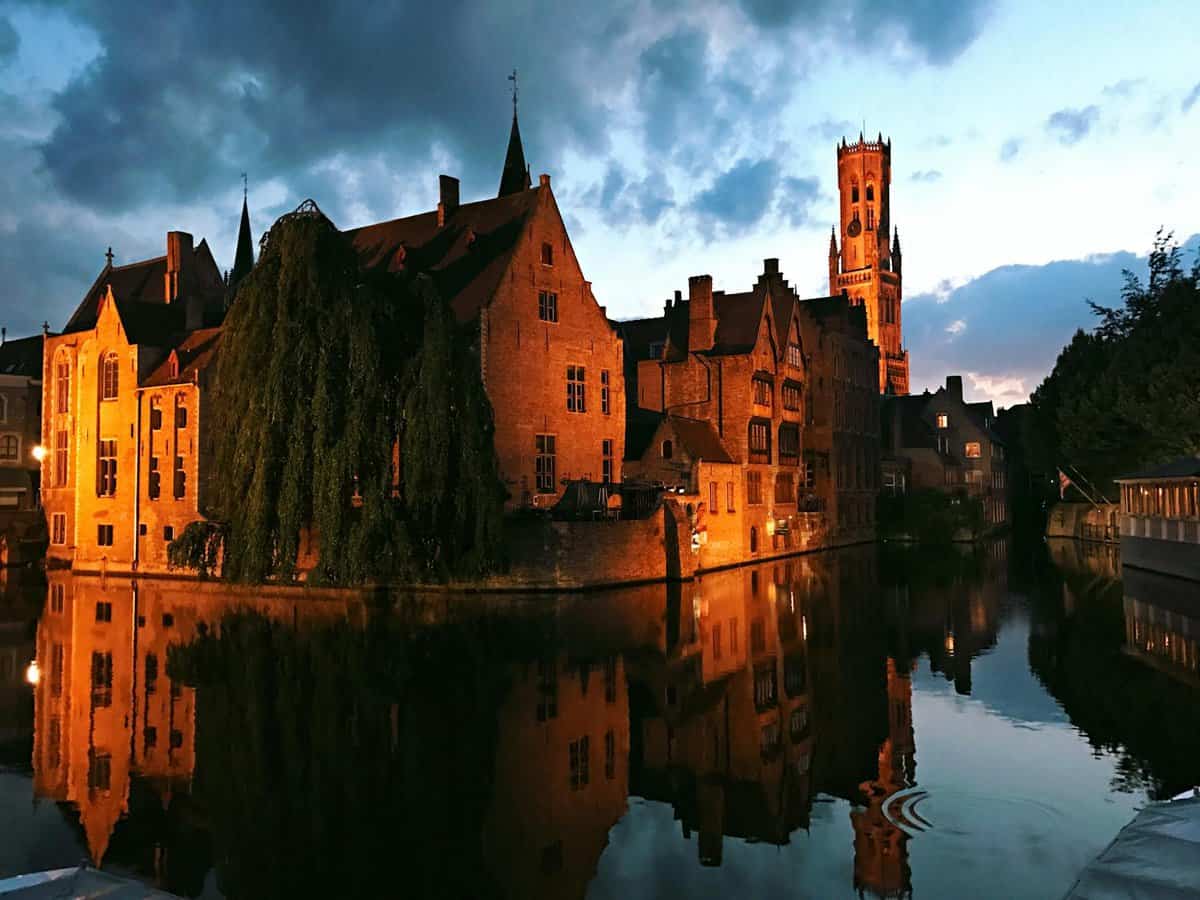 gothic house in brugge