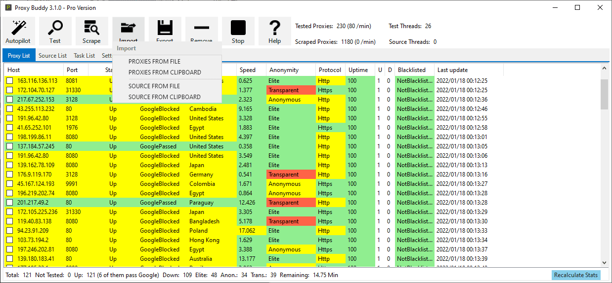 10 Benefits of Using a Proxy Scraper: Why You Should Consider One 1 Proxy Buddy - Top Menu Export