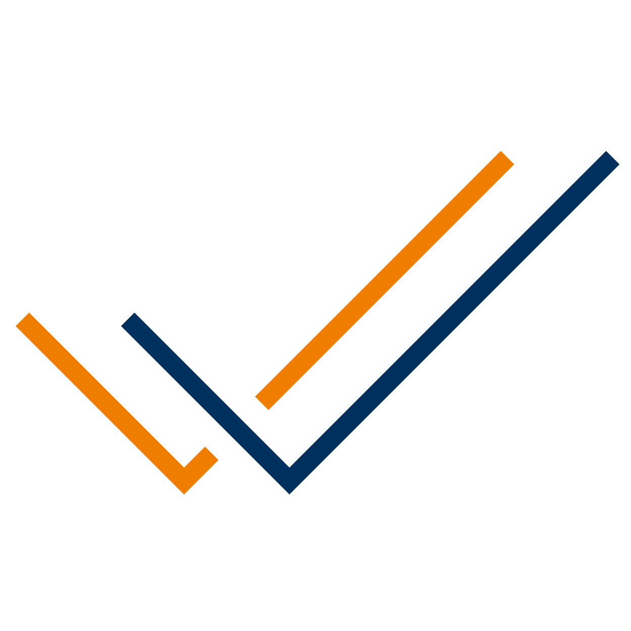 Icon zwei Haken