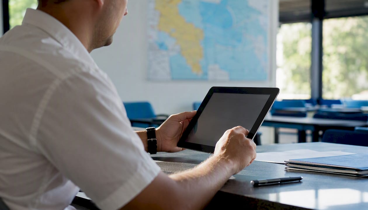 Pilot submitting FAA verification request online