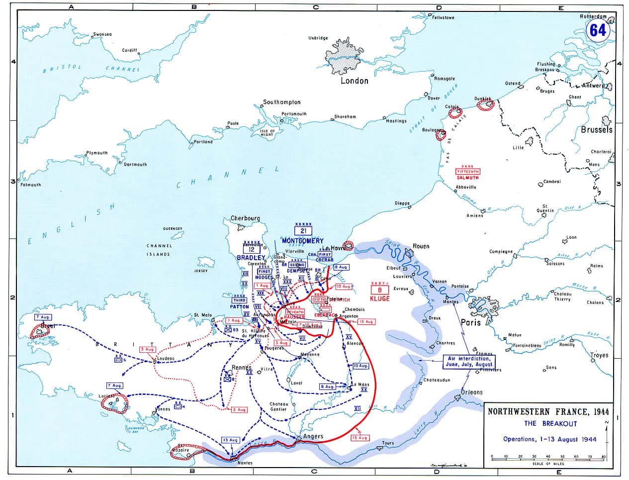 Operatie Overlord, 6 juni 1944 De Geallieerde Invasie in Normandie