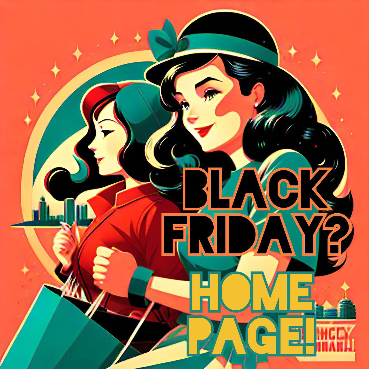 home page per il black friday