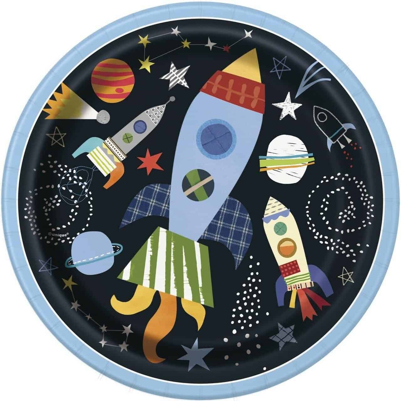 Outer Space Lunch Plate