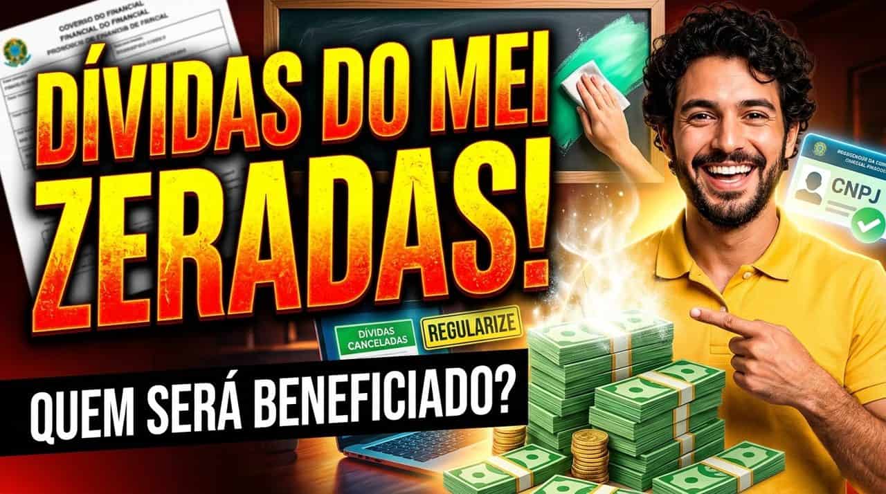 Descubra quem será beneficiado pelo perdão de dívidas do MEI a partir de 2027. Conheça as regras, limites de faturamento e como limpar o CNPJ.