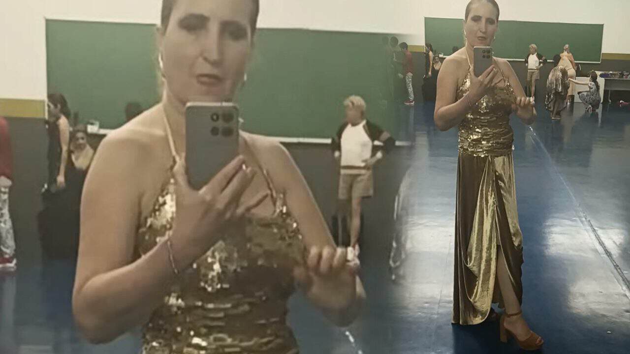 Adriana Pereira Theodoro exibe os bastidores de sua participação no desfile de alta costura para o Programa Fala AÍ TATI. Confira os preparativos do evento!