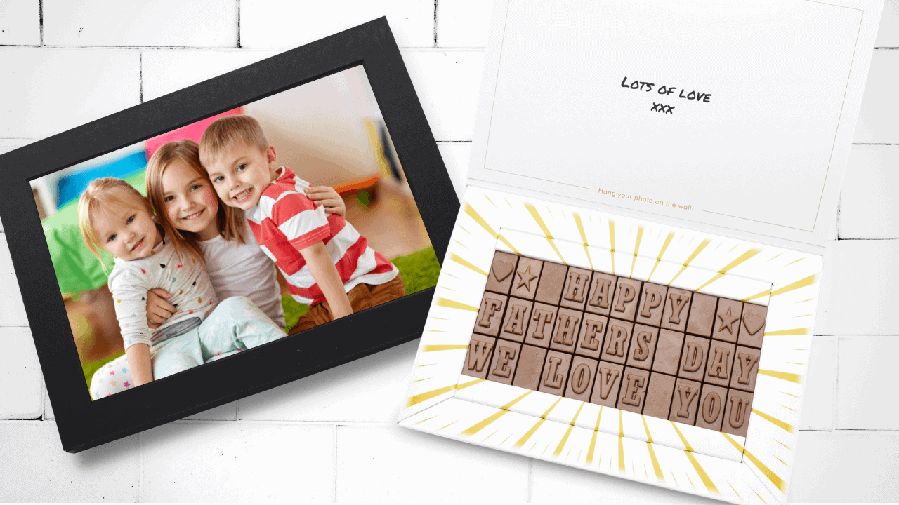 Personalised Chocolate Memory Box