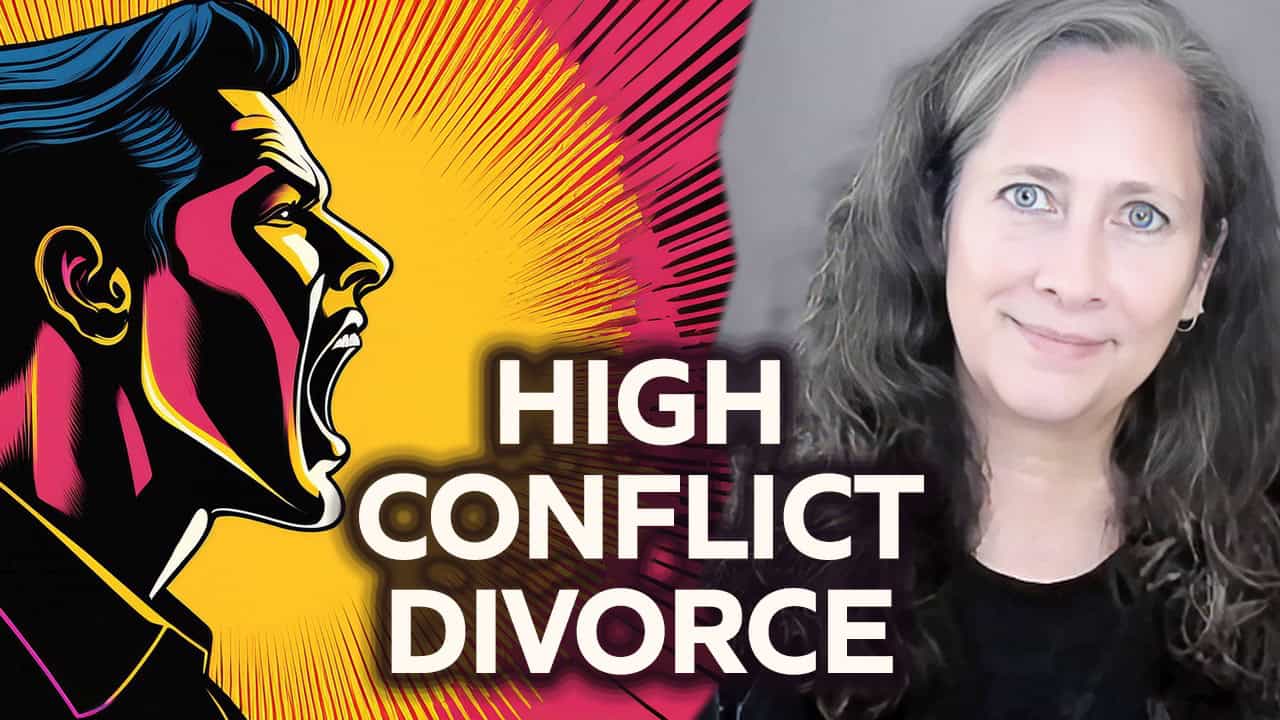 High conflict divorce stop reacting to the narcissist