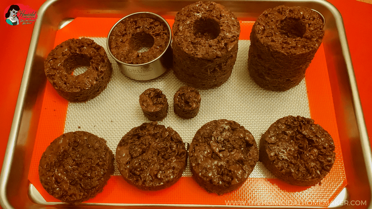 "Corona Zombies" + Toilet Paper Roll Nutella Rice Krispie Treats