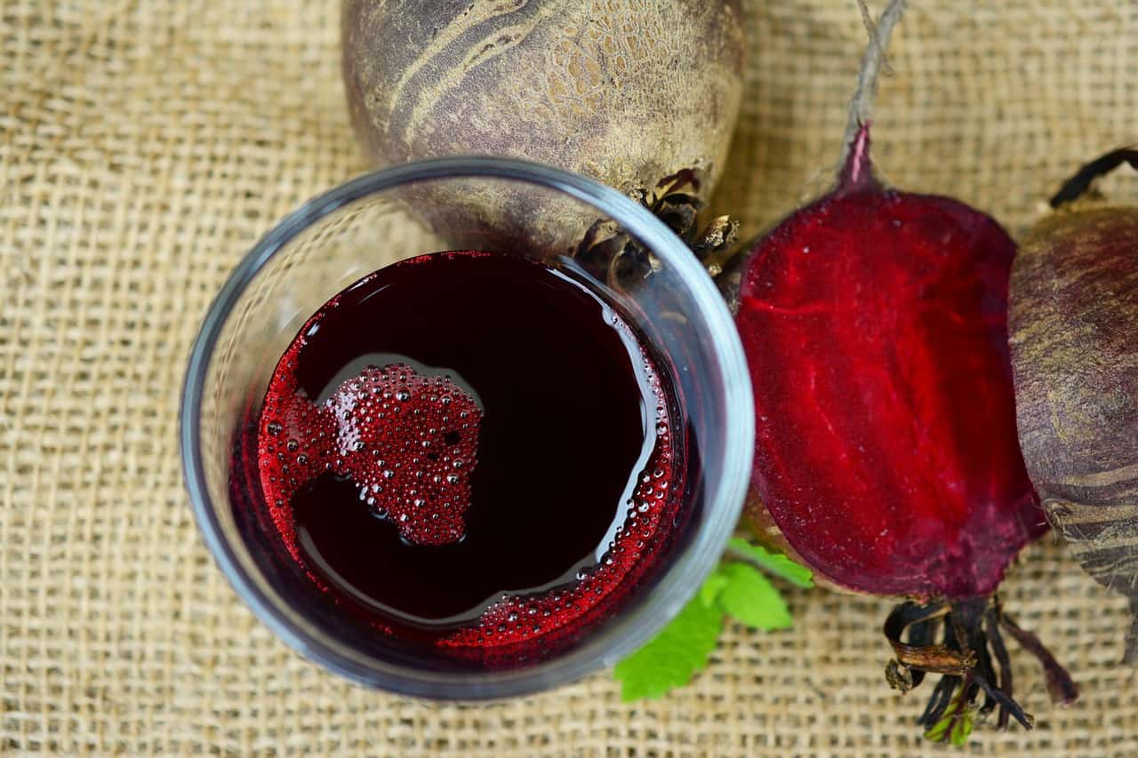 beetroot juice.