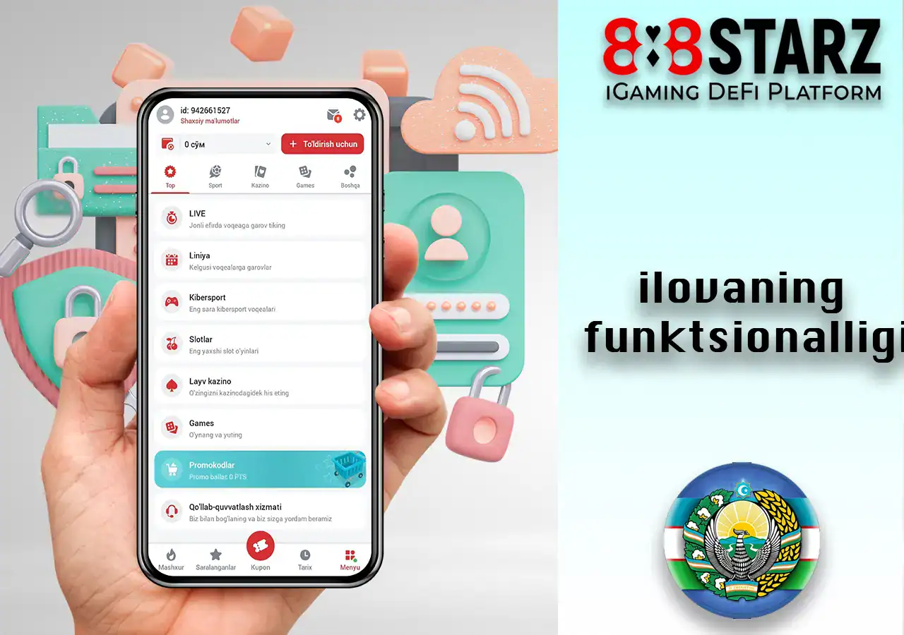 888starz mobil ilovasining xususiyatlarini ko'rib chiqish