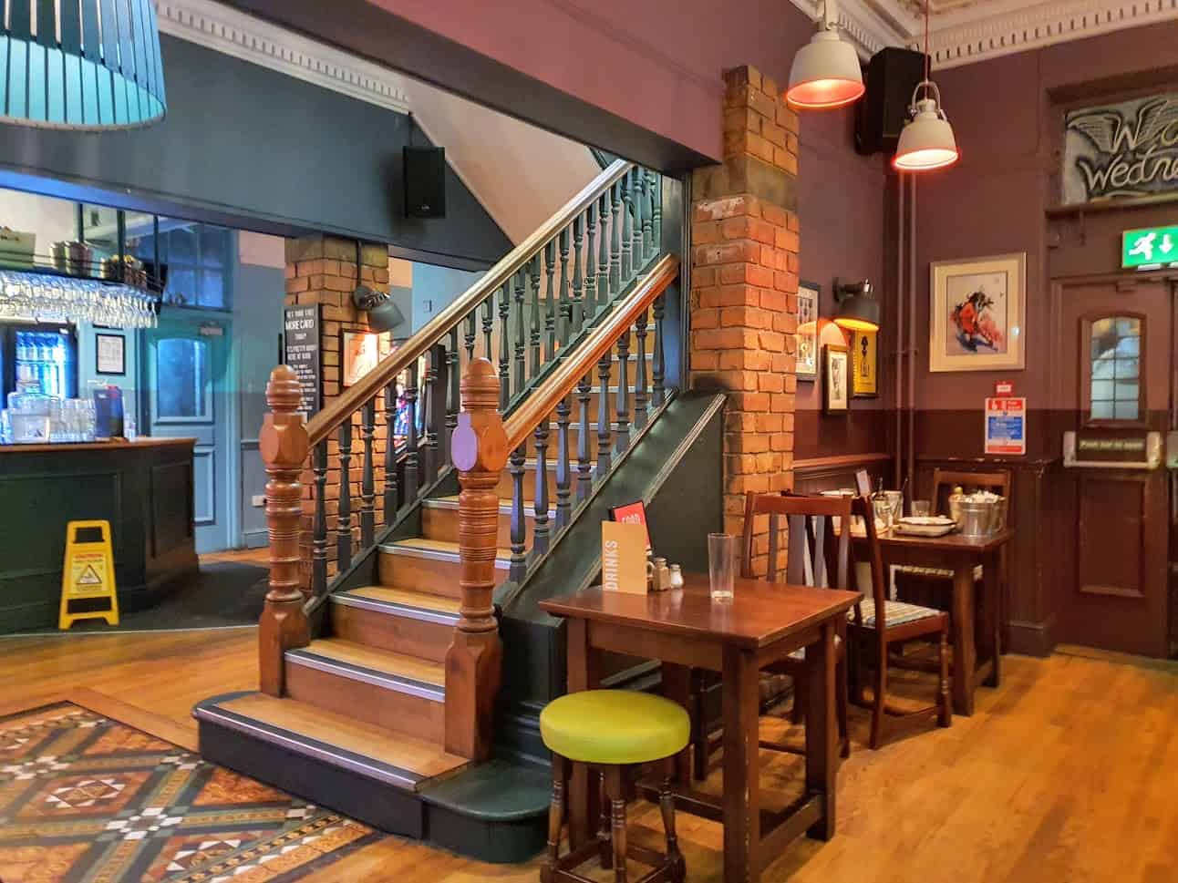 Interior of the Horn in Hand, Nottingham