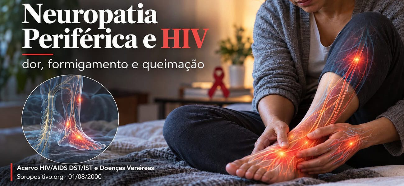Neuropatia periférica ou polineuropatia é uma manifestação inerente a cerca de 40% das pessoas com HIV 40% é um número defensável, mas eu escreveria com cuidado: não como uma incidência fixa universal, e sim como uma ordem de grandeza de prevalência. Uma meta-análise ampla encontrou 38% de prevalência de neuropatia periférica relacionada ao HIV quando avaliou pessoas em diferentes estágios da infecção; outra revisão mais recente, focada em neuropatia sensorial periférica em pessoas vivendo com HIV na África, encontrou 36,46%. Há também revisões clínicas que situam a polineuropatia distal simétrica em algo como 30% a 50% das pessoas com HIV, dependendo da população estudada, do estágio da doença, do método diagnóstico e da exposição a antirretrovirais nefrotóxicos mais antigos.