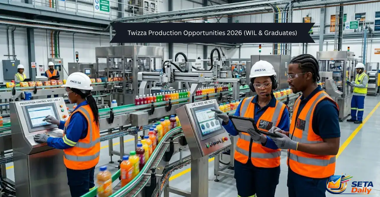 Twizza Production Opportunities 2026 (WIL & Graduates) – FMCG Workplace Experience for Students and Graduates
