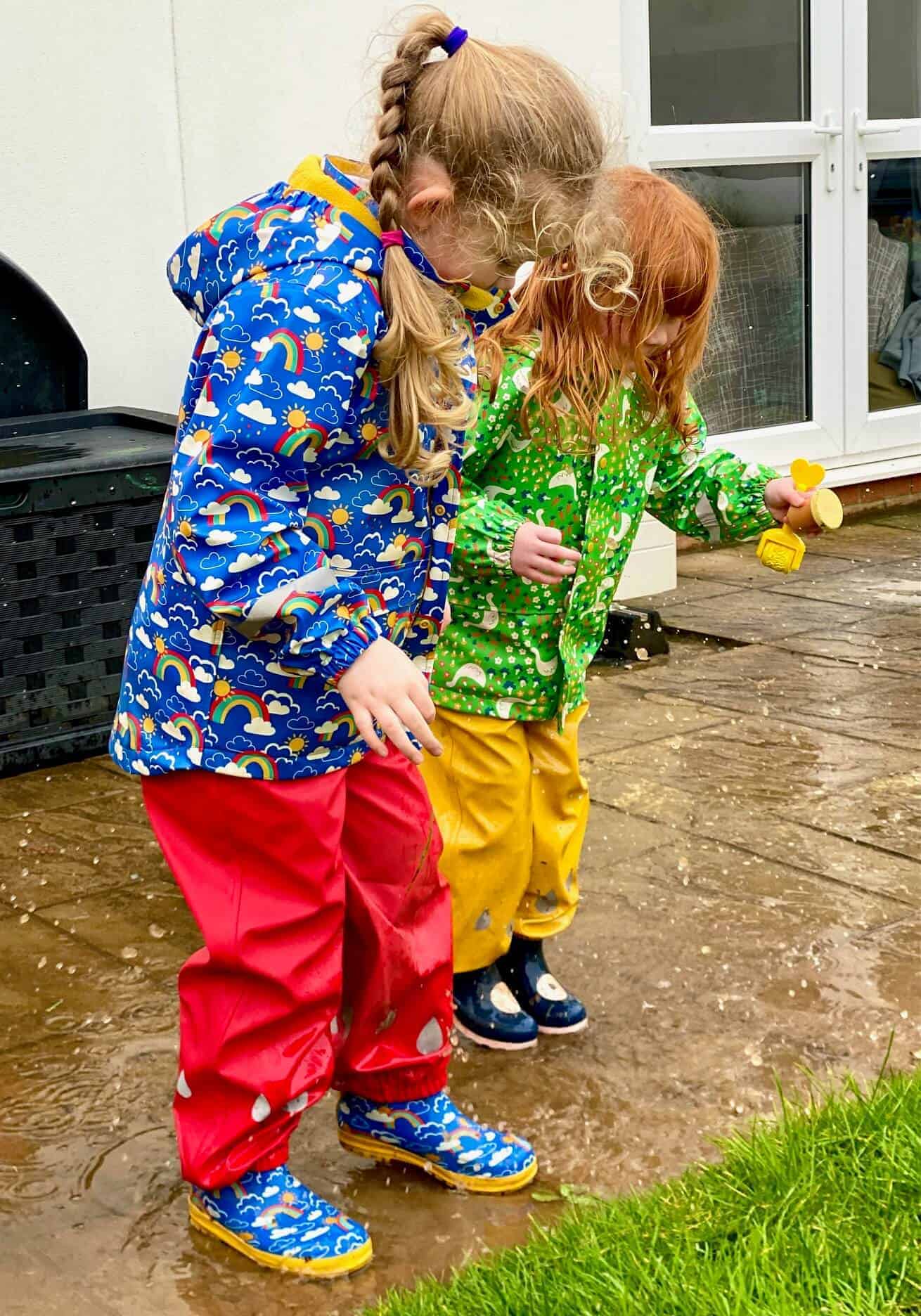 dancing in muddy puddles