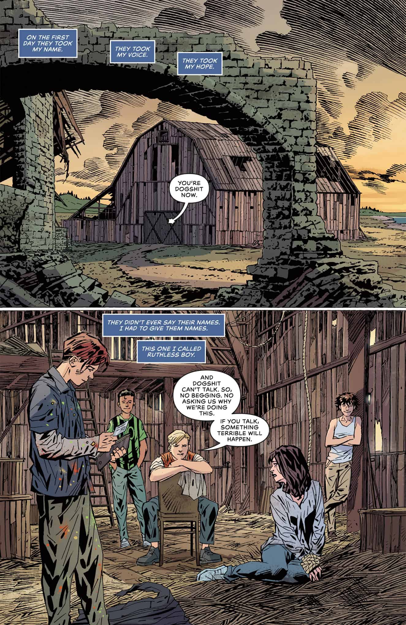 Page taken from 'Devil On My Shoulder'