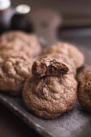 Fudgy Chocolate and Cherry cookies