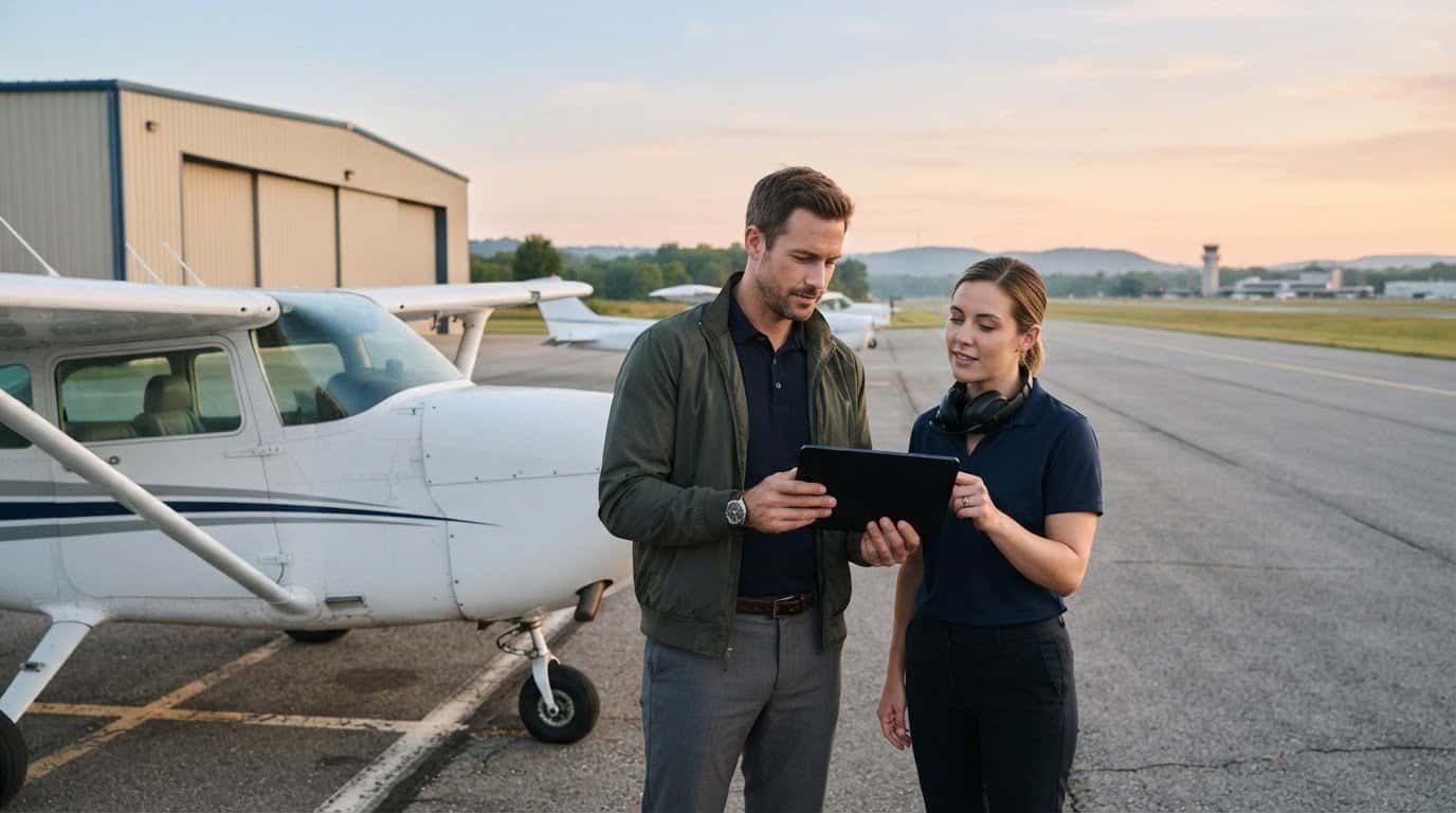 How Pilot Training, Previous Careers and School Support Shape a Career Change