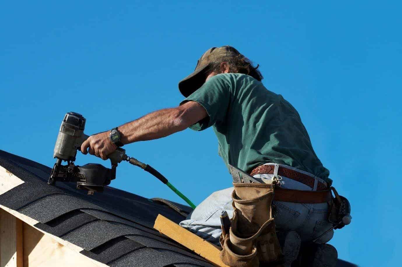 shingle on roof
