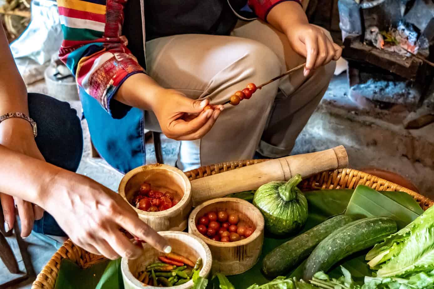 Chiang Rai: White Temple, Geheimtipps & Highlights im Norden Thailands 25 Kochen im Akha Mudhouse