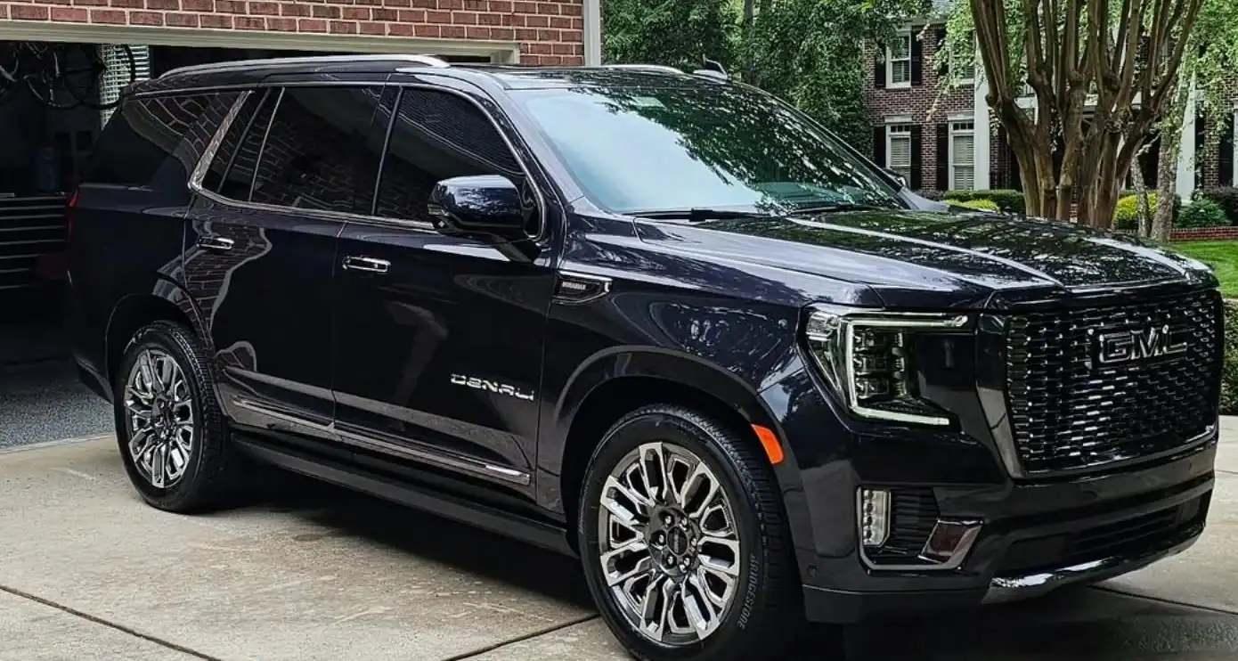 2025 Yukon Denali freshly detailed in Charlotte NC by Eyez On The Prize Auto-Spa