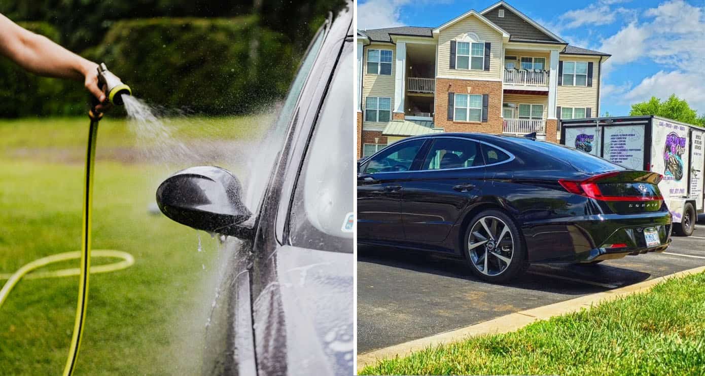 DIY car wash vs professional mobile auto detailing Charlotte NC