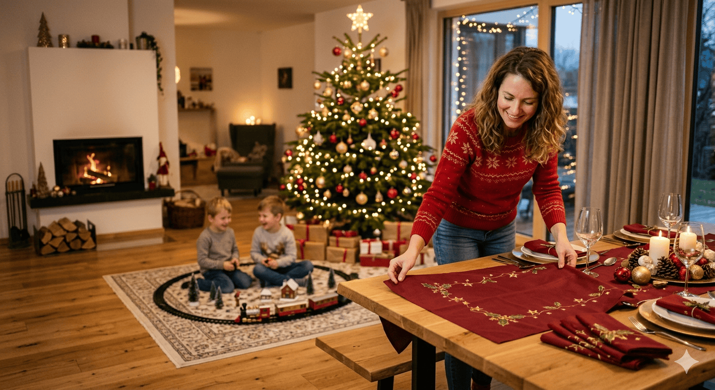 Die festliche Stimmung mit Unsere Bügelservice