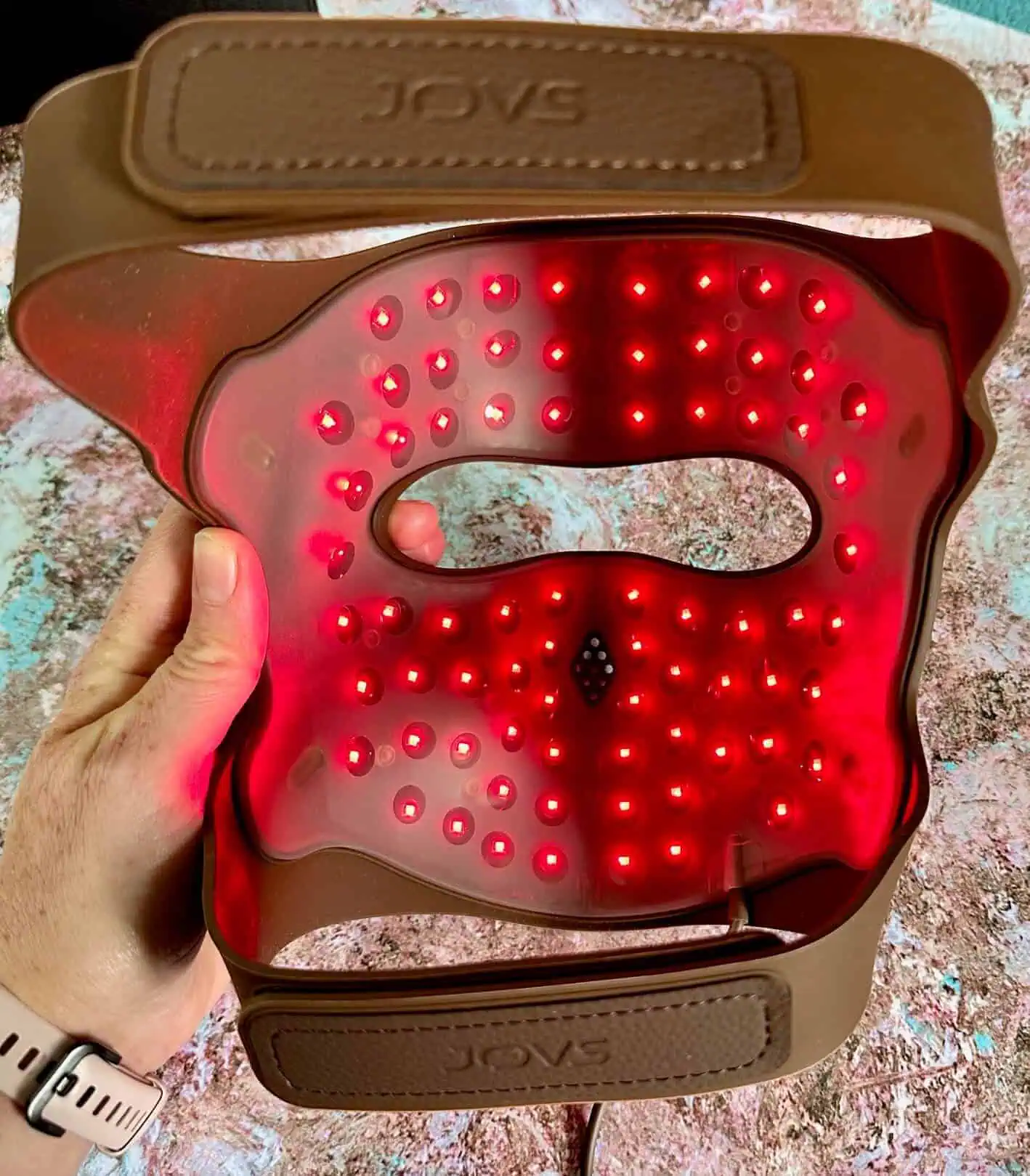 JOVS 4D Laser Red Light Mask Review A Comprehensive Guide Rachel Bustin