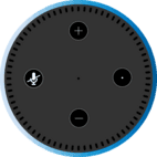 AI-generated smart home speaker with voice controls and digital clock display for modern home automation, enhancing convenience and connectivity in daily routines.