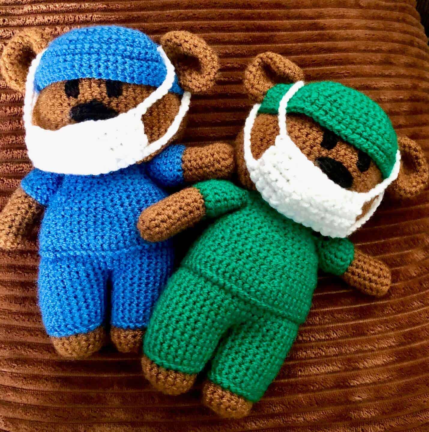 Crochet Bears For NHS Charities Together