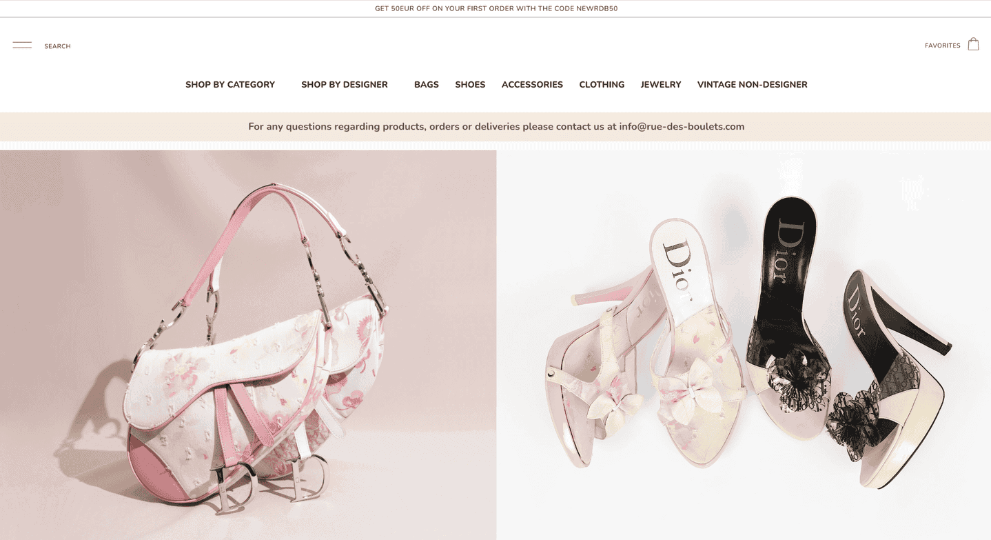 RDB VINTAGE. - Best for Luxury Vintage Fashion Resale