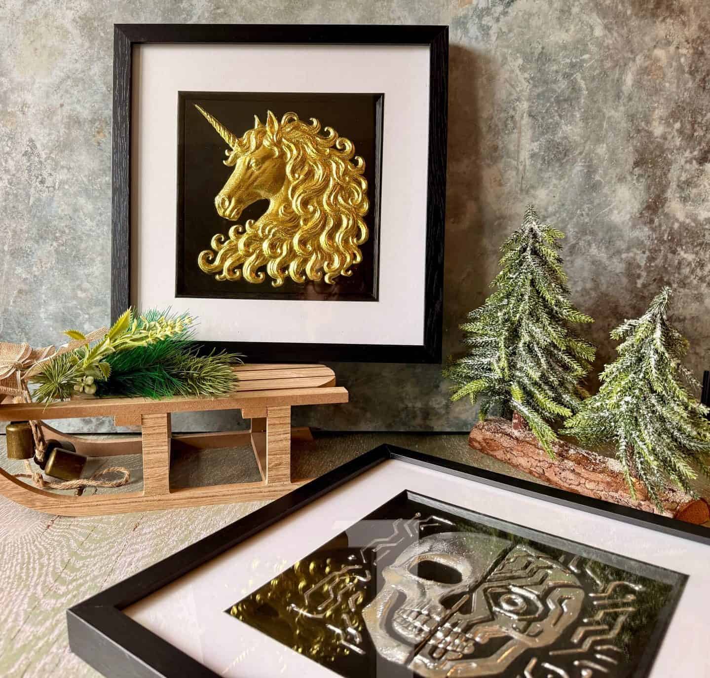 JP Designs – Wall Art in Gold or Silver