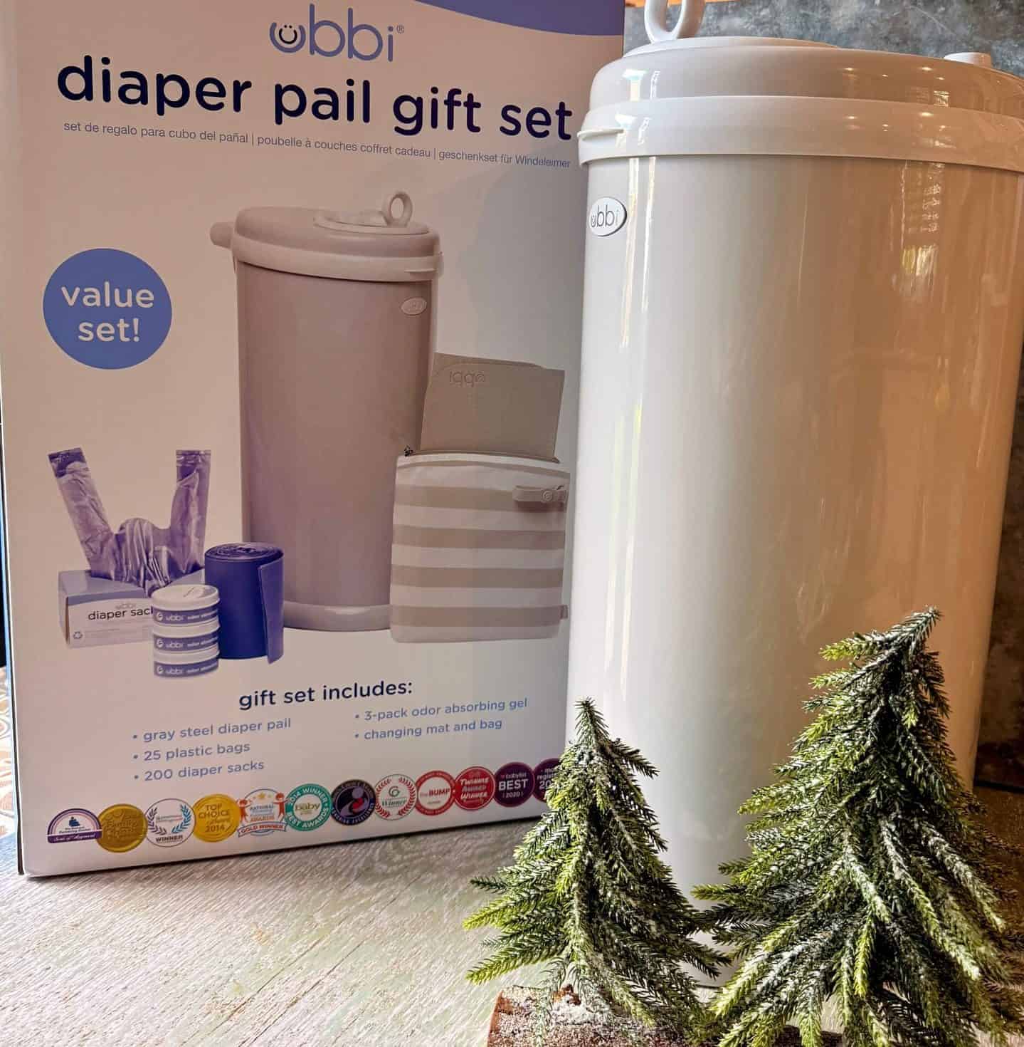 Ubbi Nappy Bin Gift Set